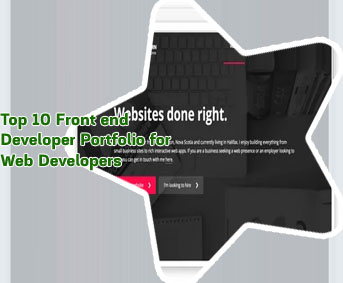 Web developer portfolios